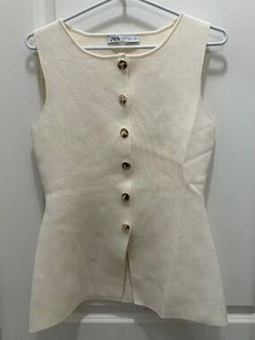 Zara knit vest